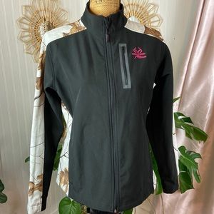 Realtree Camo Black Pink Jacket Sz M